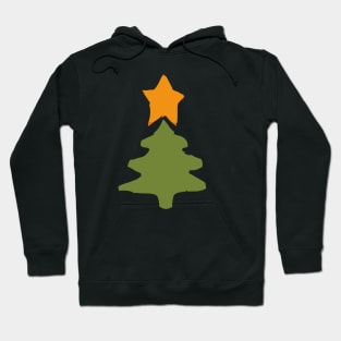 Abstract Christmas Tree Hoodie